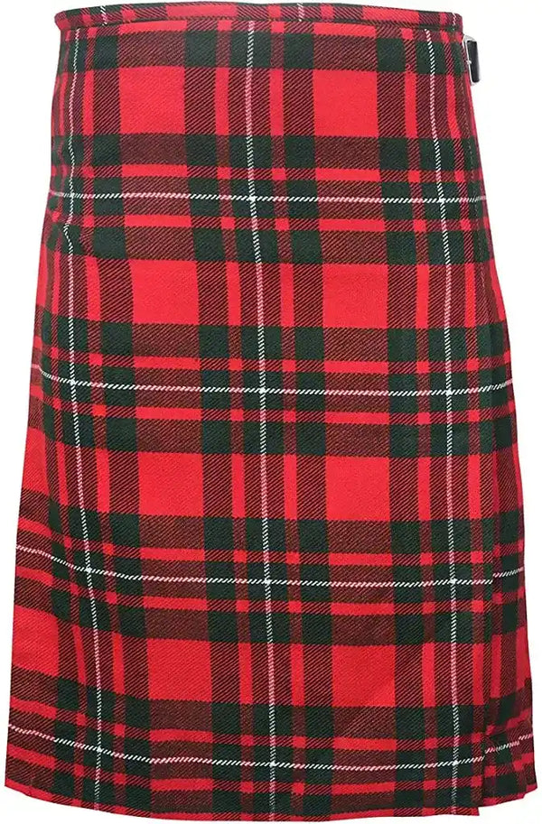 Macgregor Tartan Kilt || 8 Yard Handmade 16oz Traditional Heavy Weight Kilt - Custom Made
